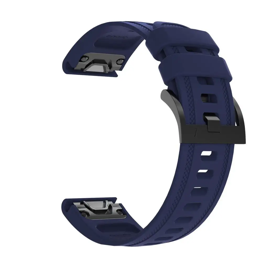 Для Garmin Fenix 6S ремешок мягкий силиконовый ремешок для часов быстросъемный ремешок для наручных часов аксессуары для умных часов Fenix6S 20 мм#1207