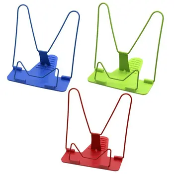 

Bookends Portable Foldable Adjustable Bookend Stand Reading Book Stand Document Holder Base Reading Book Holder