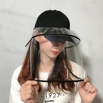 

2020 New Anti-fog Hat Female Baseball Cap Detachable Anti-spitting Student Peak Cap Couple Outdoor Sun Hat Male