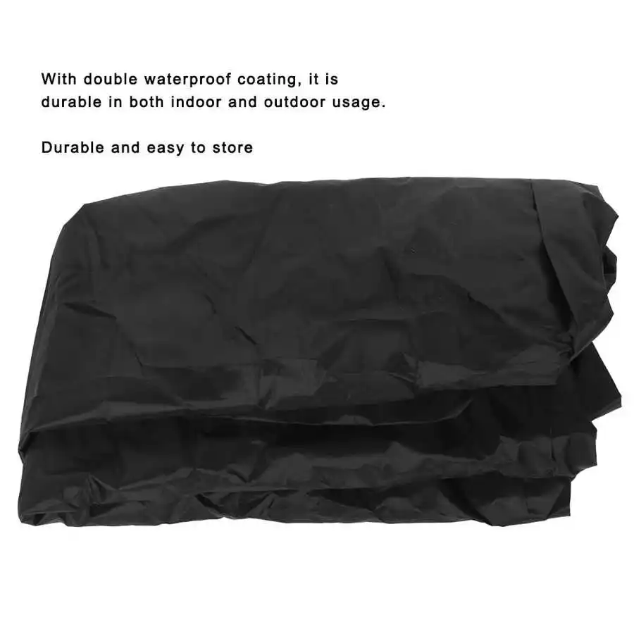 Foldable Waterproof Lawn Mower Cover Dustproof Weeding Machine Polyester Cover Polyester Dust Cover Protection