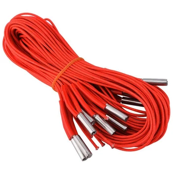 

10Pcs/Lot 3D Printer Parts 6X20 Single-Head Electric Heating Pipe Tube Heating Rod for 3D Printer 40W