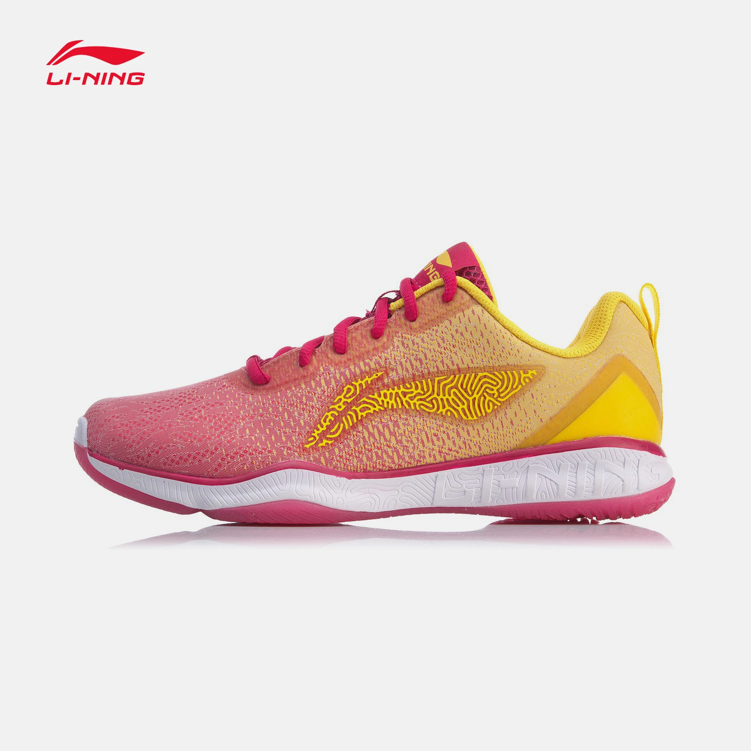 Li-ning/Новинка года; женская обувь для бадминтона; дышащая нескользящая обувь для профессиональной подготовки; Пара моделей; AYTP022 SJFM19