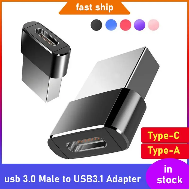 Мини-адаптер USB-C Type-C к USB 2.0 3.0 конвертер данных женский разъем телефон OTG кабель