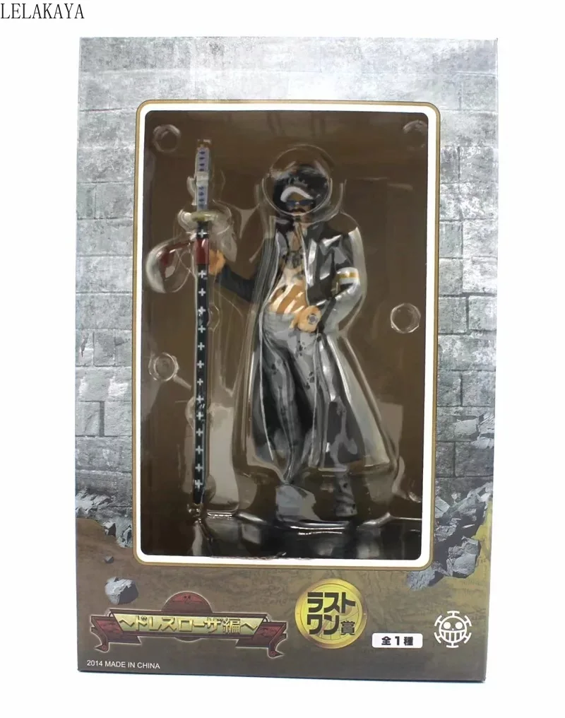 19 см аниме One Piece экшн фигурка Dressrosa Monkey D Luffy Sword Fighter версия модели Trafalgar Law Decoration