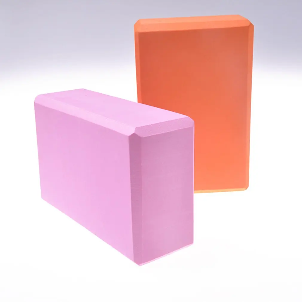 New slimming Pure color EVA beginner auxiliary fitness brick tasteless non toxic Yoga brick 3