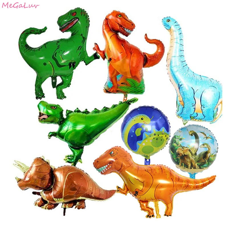 

1Pc Dinosaur Helium Balloons Tyrannosaurus Aluminum Foil Ballons Baby Shower Party Supplies Animal Theme Party Decorations