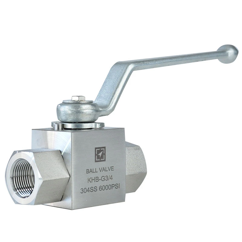 1/8" 1/4" 1/2" 1" 2" High Pressure Ball Valve Khbg Stainless Steel