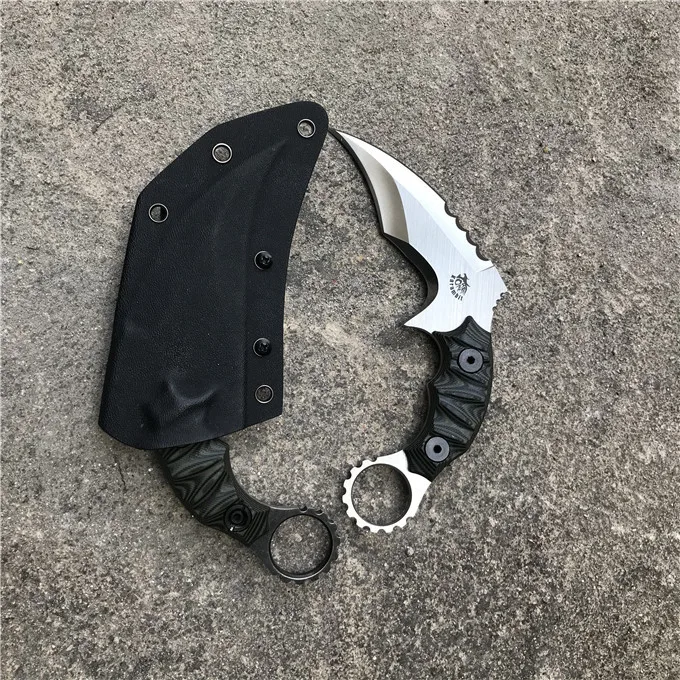 HS инструменты Karambit CS GO контр страйк ножи D2 нож для выживания фиксированное лезвие охотничий нож верхняя часть тактическое снаряжение острые инструменты для кемпинга