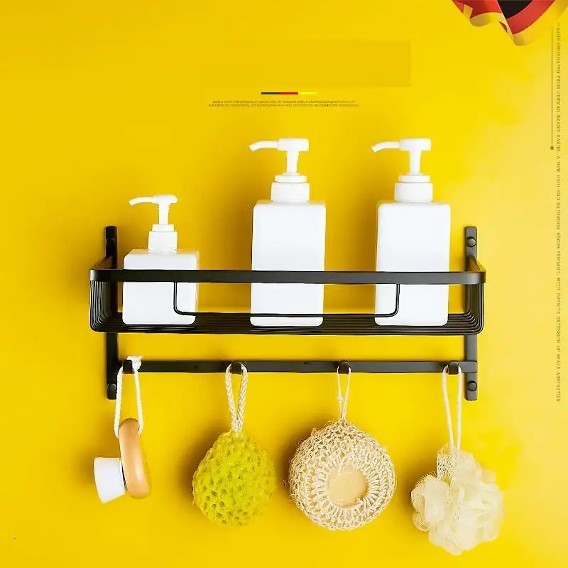 Badezimmer Estante Lazienka Rack Corner Storage Holder Banheiro Shelves Accessories Shower Salle De Bain Bathroom Wall Shelf