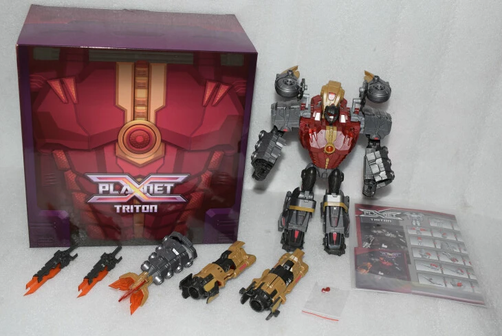 

NEW Planet X Transformation Toy PX-07 Dinobot Paddles Triton Figure In Stock
