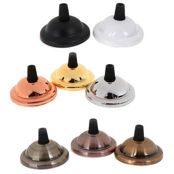 

Ceiling Plate Metal Ceiling Lamp Holder Electroplating Iron Fitting Chandelier Base DIY Lighting Vintage Lamp Base Antique