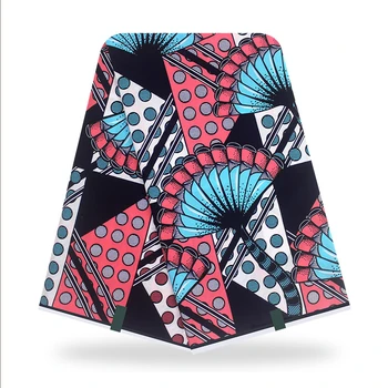 

Nigeria African Pagne Wax High Quality Tissu Ankara Ghana Wax Fabric Wholesale And Retail African Wax Print Fabric 6 Yards/pcs
