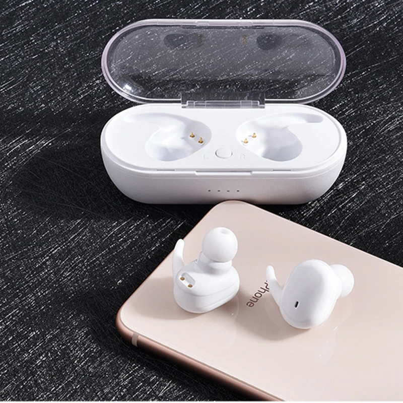 Bluetooth Earphone Wireless Air Earbuds Sport Handsfree Headset Stereo Sound Earbud with Portable Charging Box Music Earpieces