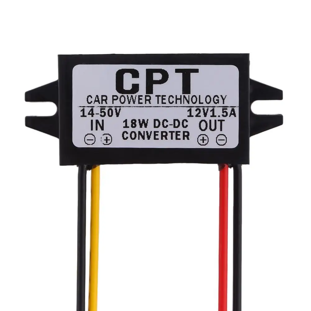 2,5 cm 7-50V bis 5V DC männlich Konverter CPT Auto Power Universelle 5,5