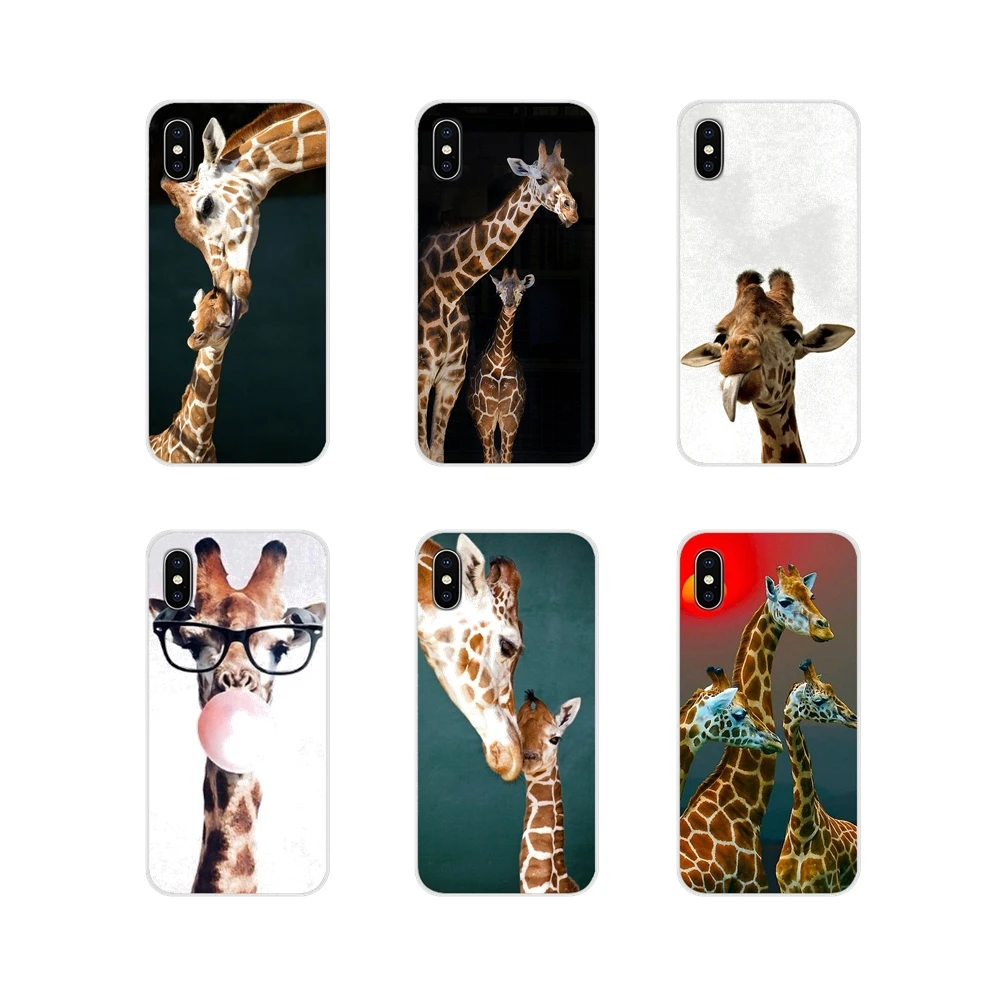 Nature's Beauty Africa Giraffes For Samsung A10 A30 A40 A50 A60 A70 Galaxy S2 Note 2 3 Grand Core Prime Mobile Phone Shell Cases |