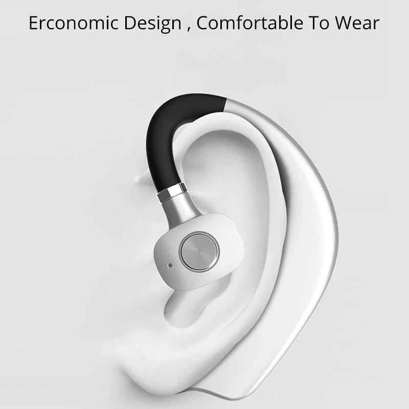 Auricolare Bluetooth Senza Fili Auricolare Bluetooth Cuffie Di Business Con Il Mic Vivavoce Per La Guida Di Auto Per Il Iphone Samsung Pk V8