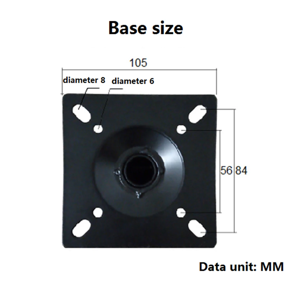 Enjcyling (Pack van 4 stks WB-3 Muurbeugels Vervanging voor Bose Boekenplank Speaker 201 Serie en 301 Serie Direct/Reflecterende Luidsprekers, 10 x 6,6 x 1,3 inch