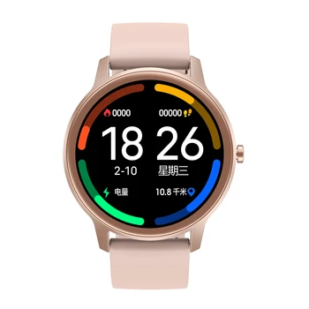 

Female smart watch heart rate pressure blood oxygen information push IP68 waterproof touch screen Bluetooth smart Watch M56
