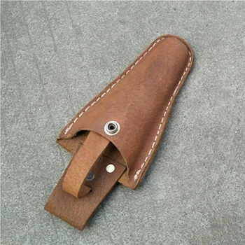 

2pcs Tool Bag Leather Sheath Pouch Holder Garden Tool Bag For Pruning Plier Shears 20x9cm Garden Pruning Shear Pouch