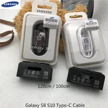 samsung, 120 см, 100 см, usb type C кабель, быстрая зарядка, линия передачи данных для samsung Galaxy S8, S9 Plus, S10, A50, A80, A9, A9S, C7 Pro