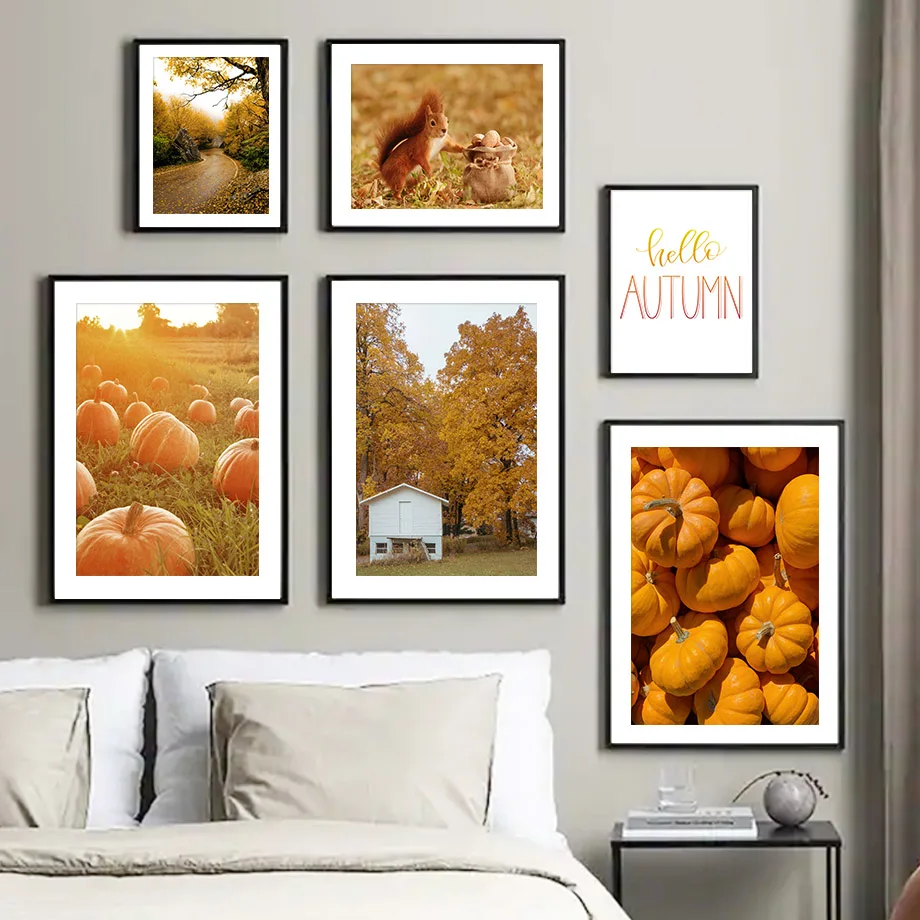 Autumn Forest Wall Art Canvas 2