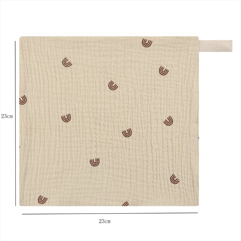 5PCS Soft Absorbent Gauze Cotton Baby Towels Wipe Face Cloths Towel Face Handkerchief Baby Bathing Feeding Washcloth