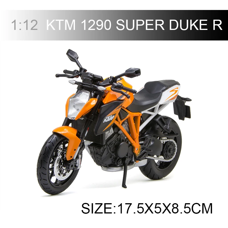 KTM 1290 Super Duke R Motorbike Diecast Scale 1:18 Collectors NEW 