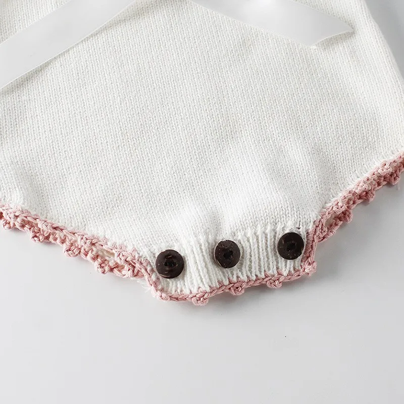 Princess Newborn Baby Girls Rompers Sleeveless Lace Infant Playsuit Baby Girl Clothes Lovely Cotton Toddler Baby Outfits Clothes
