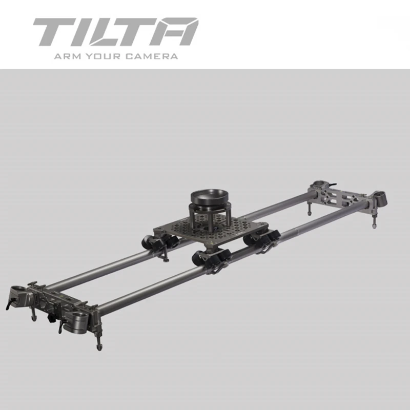틸타 전문 슬라이더 시스템 돌리 트랙 카메라 돌리, 150mm 보울 포함, 틸타 맥스, 100mm 보울과 호환 가능