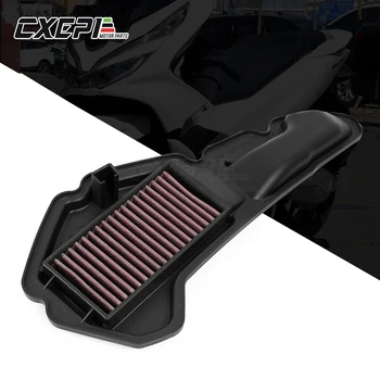 

Modified Motorcycle engin protect PCX150 Air Filter Element Cleaner Reuseful High Flow Air Filters For HONDA PCX 150 2017 2018