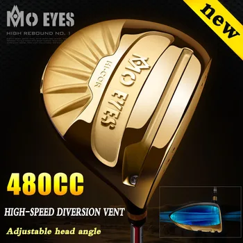 

2020 New PGM Patented Men's Golf Clubs High Rebound Black/gold 1st Tee Wood Adjustable Angle Cast Titanium 1st Wood High Quality