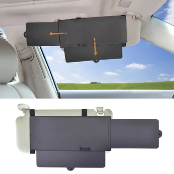 

General Polarized Car Sun Visor Extender Pull Down Sunshade See Through Glasss Sunshade Sun Block Piece