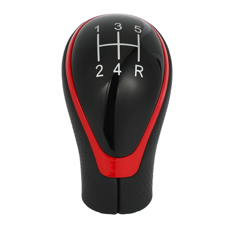 Car 5 Speed Leather Gear Shift Knob Shift Handle for Mitsubishi ASX V73
