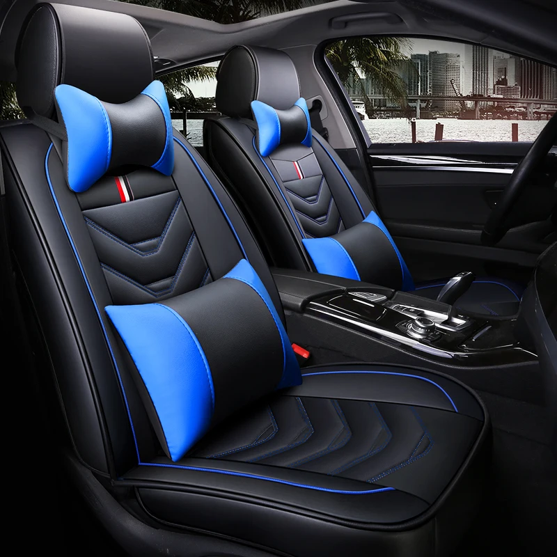 Спортивный кожаный чехол на сиденье автомобиля для peugeot 308 sw 206 307 407 207 208 406 301 2008 3008