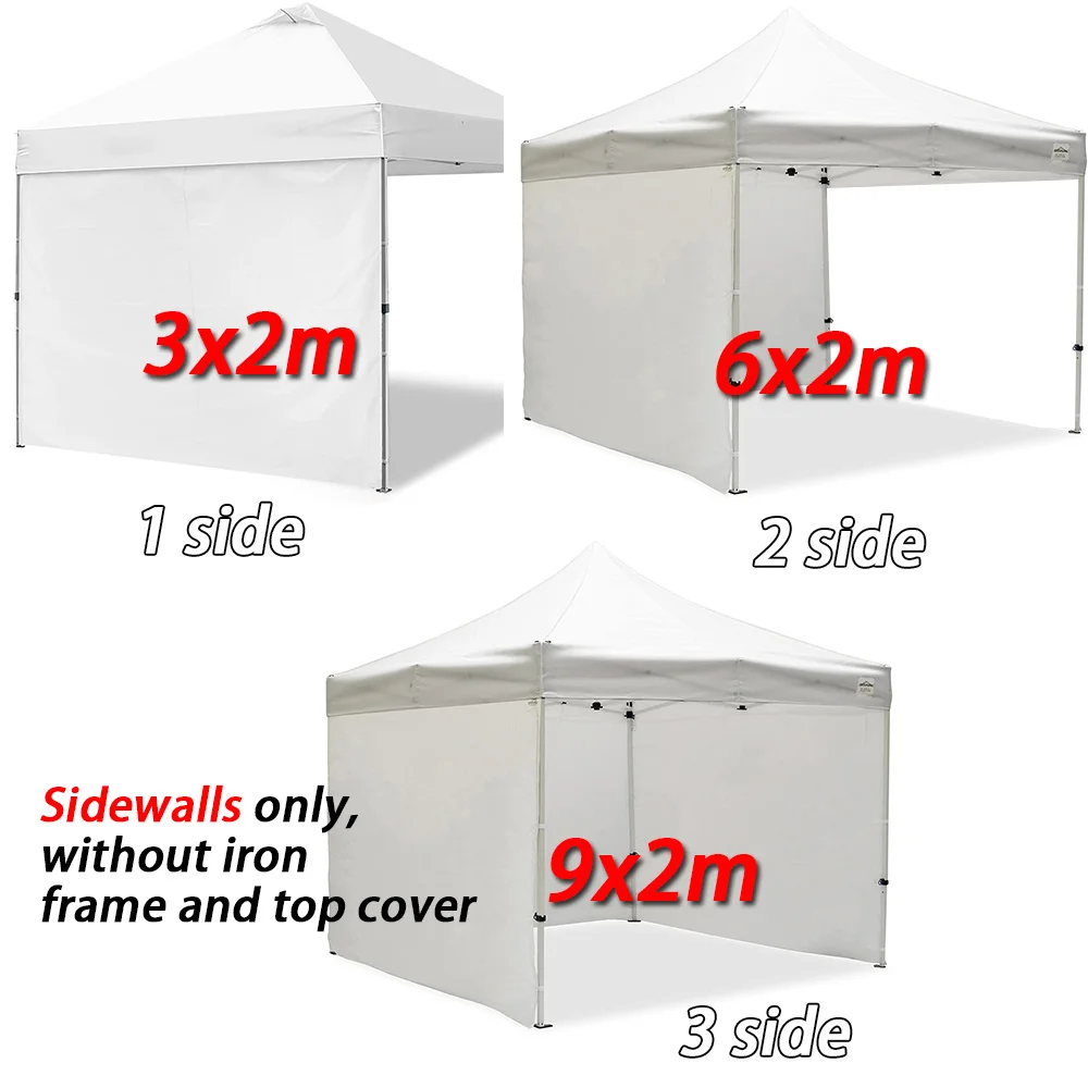 1Pcs Outdoor Gazebo Oxford Cloth Side Panel Folding Replacement Sidewall Tent for Garden BBQ Party No Frame Tent Accessories
