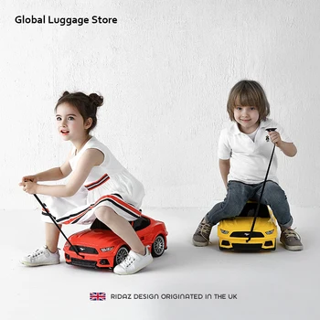 

Mustang car trunk children toys cartoon men and women children birthday gift travel suitcase