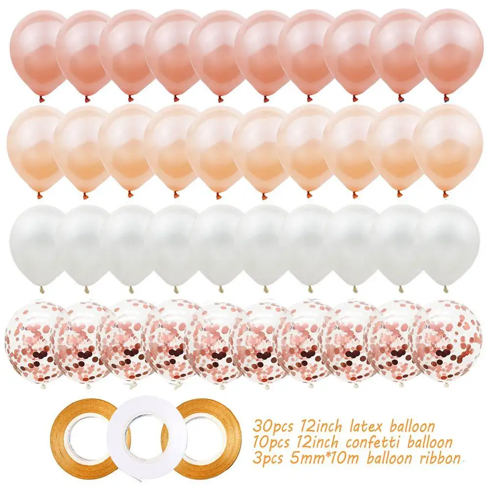 

Metallic Latex Balloons Agate Marble Stripe Assorted Colors Party Balloonfor Baby Shower Birthday Blue Silver Confetti Balloons