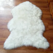 Sholisa ворсистый ковер для пола из искусственного меха и овчины 6 см ворсовый Пушистый Ковер для гостиной, спальни, домашнего декора 45*65 см