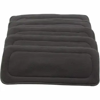 

Washable 4 Layers Bamboo Charcoal Fiber Babies Cloth Diaper Nappies Inserts