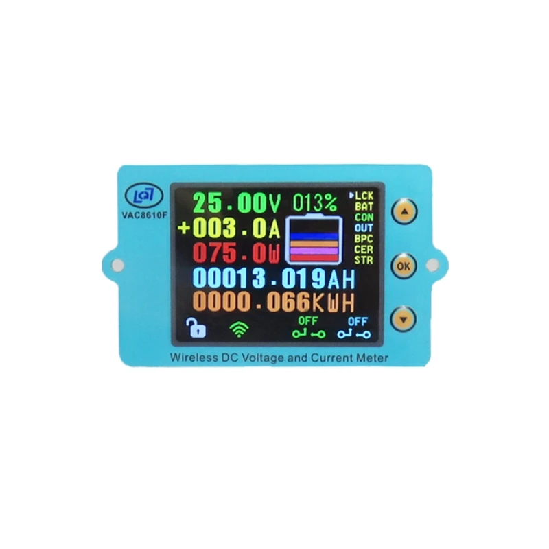 ShapeW DC 500V 100A/200A/500A Wireless LCD Display Digital Current Voltage Power Energy Meter Multimeter Ammeter Voltmeter Coulometer Battery Power Meter 200A 