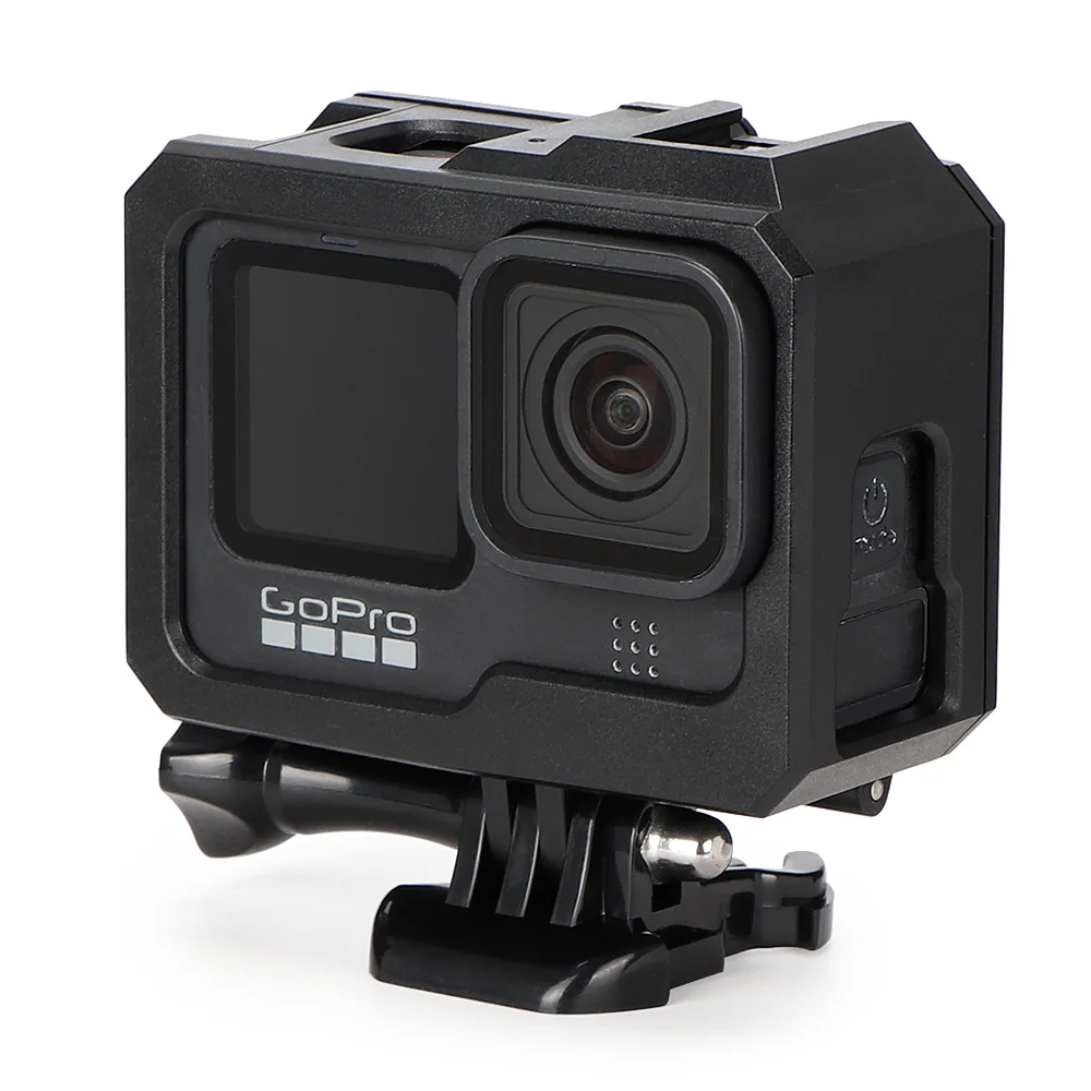 Водонепроницаемый пластиковый чехол для GoPro Hero 9 Черный Защитный дайвинга