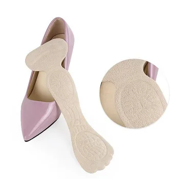 

T-Shape High Heel Anti-slip Mat Invisible seven-point Pad Grips Liner Arch Support Orthotic Shoes Insert Insoles Foot Heel