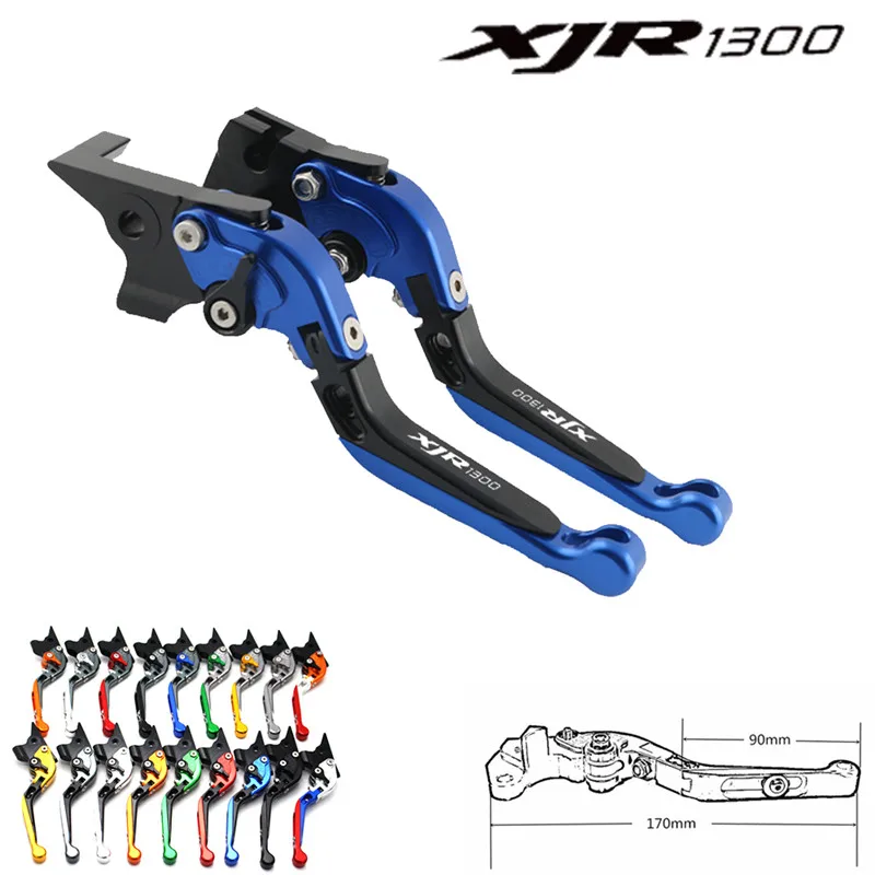 

Motorcycle Adjustable Folding Extendable Brake Clutch Lever For YAMAHA XJR 1300 XJR1300 1995-2003 1996 1997 1998 1999 2000 2001