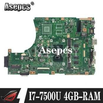 شراءAkemy X456UAK اللوحة لابتوب For Asus VivoBook X456UA X456UV X456UQk X456UAM X456UAK اللوحة 4GB-RAM I7-7500U DDR4