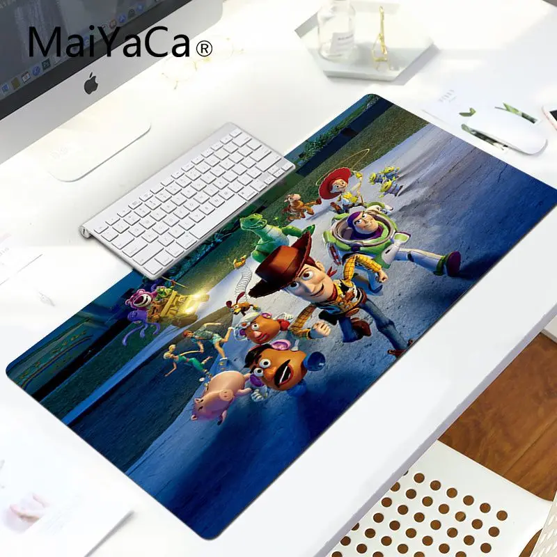 LockEdge 30X90cm MaiYaCa игровой коврик для мыши дизайн История игрушек Высокая скорость коврик для мыши Большой Коврик Для Мыши Компьютерный коврик для ПК - Цвет: LockEdge 30X90cm