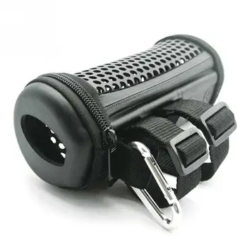 

Storage Travel Outdoor Bike Mounted Speaker Case Hollowed Out Protective Pillar-shaped Handheld With Strap For JBL Flip1 2 3