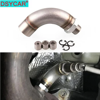 

DSYCAR 1Set Stainless Steel J-Style Oxygen Sensor Connector Sensor Restrictor Fitting Adjustable Gas Flow Inserts