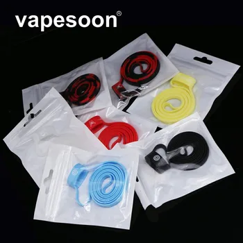 

5pcs vapesoon universal silicone lanyard suit for ego aio ego aio D22 I just s I just 2 IJUST 3 kit etc.