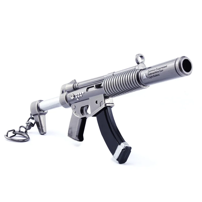 Fortn Battle Royale, игровой пистолет, модель, брелок из сплава, брелок для ключей, рождественский подарок - Цвет: XYCFQ