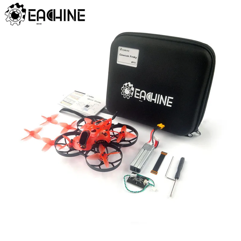 

Eachine Cinecan 85mm 4K Cinewhoop 3-4S FPV Racing Drone BNF/PNP Crazybee F4 PRO V3.0 Caddx Tarsier Cam DVR